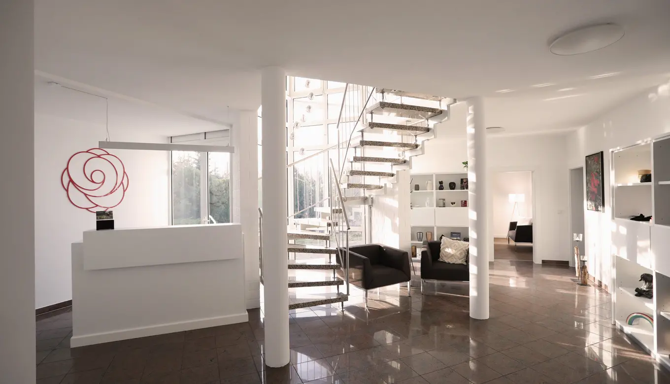 Tierkrematorium Innenansicht Empfangsbereich